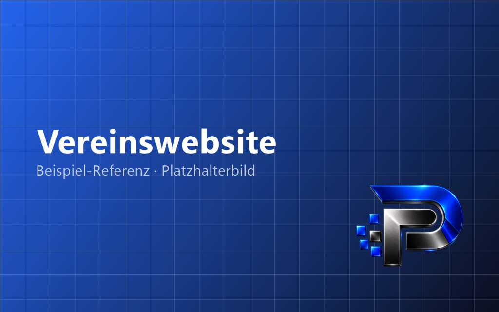 Website für einen Sportverein